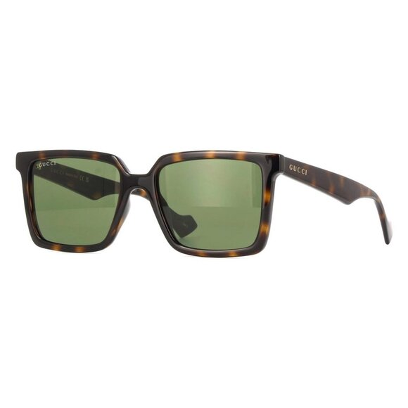 New GUCCI Havana Square GG1540S 002 Sunglasses Women - Picture 1 of 3